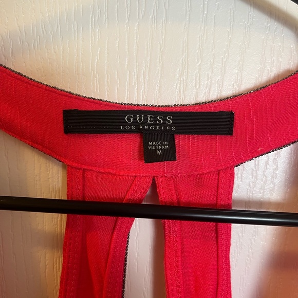 Pink Layered Guess Tank Top - Picture 3 of 5